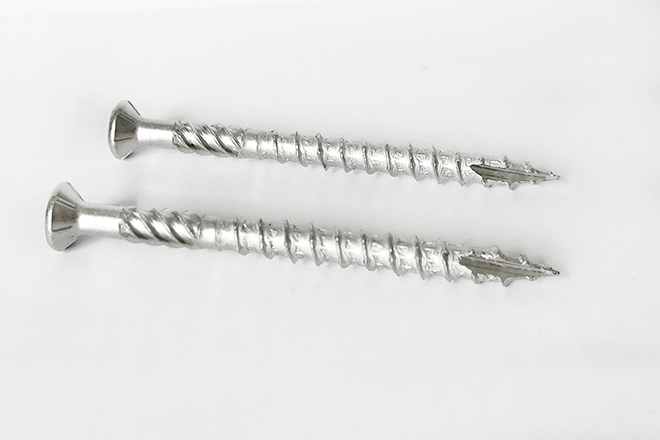 小沉頭帶筋不銹鋼露臺(tái)螺釘